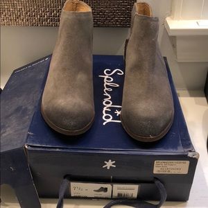 Brand new never worn gray Splendid booties